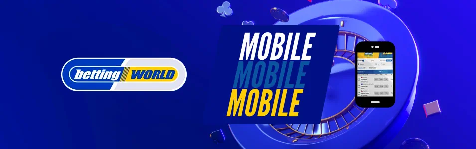 Betting World Sportsbook Betting World Mobile Banner
